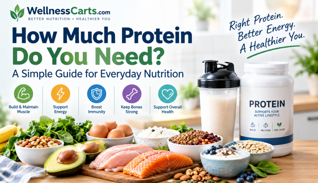 How Much Protein Do You Need? A Simple Guide for Everyday Nutrition E0 1024x591